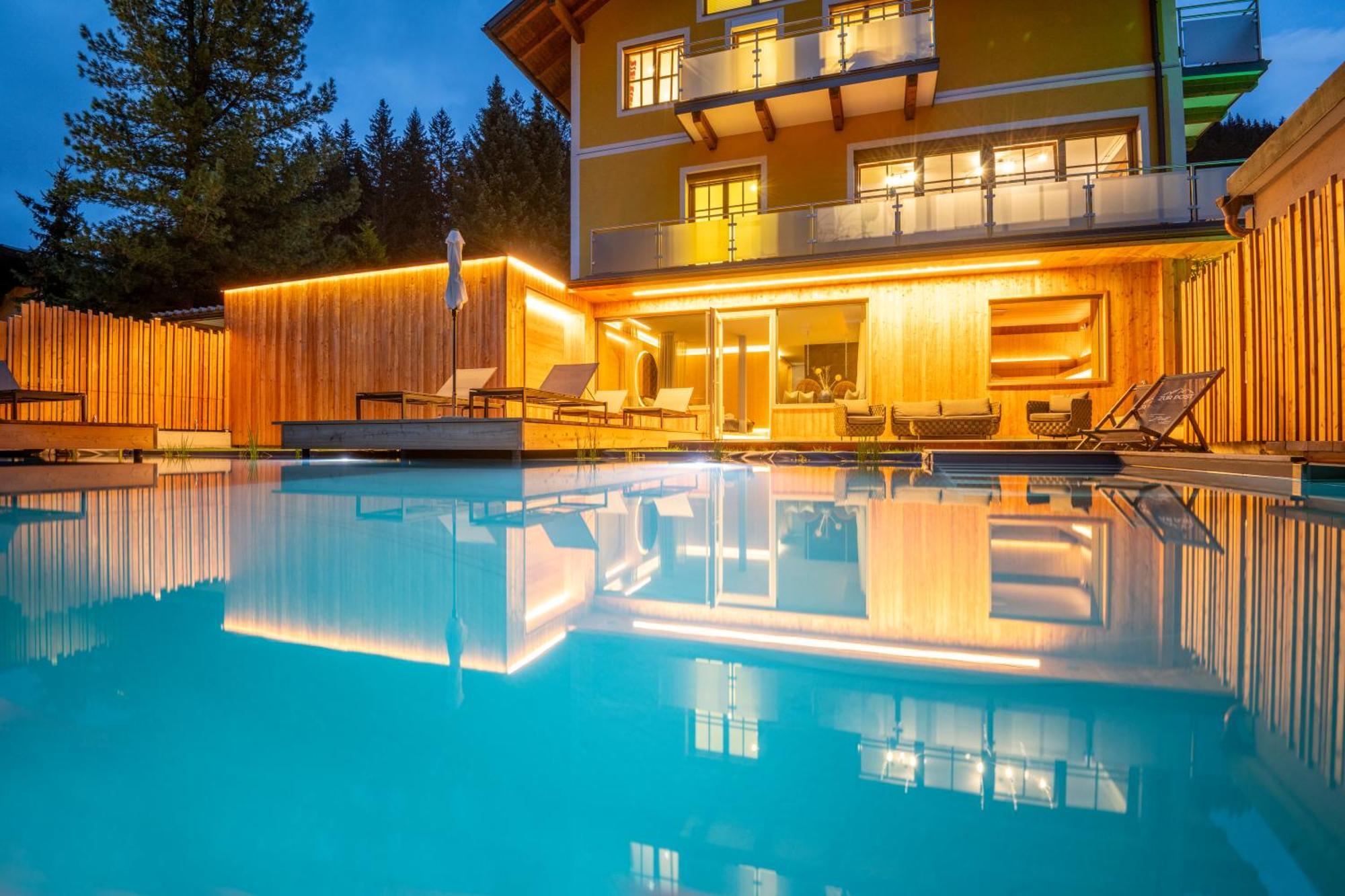 Alpinspa Zur Post Apartment - Bergbahn Von 16 Mai Bis November 2025 Inklusive バードガシュタイン エクステリア 写真